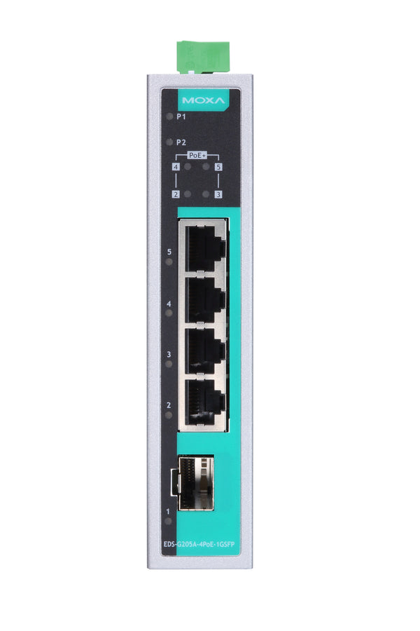 EDS-G205A-4PoE-1GSFP