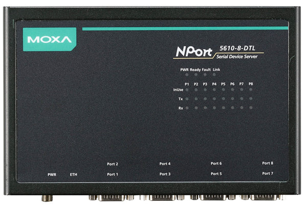 NPort 5610-8-DTL w/o adaptor